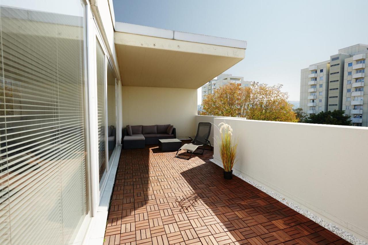 Stylisches Penthouse In Karlsruhe -Durlach Zewnętrze zdjęcie